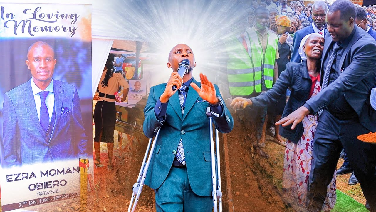 TEARS FILLED THE AIR WHEN BENARD RIZIKI SANG THIS FAREWELL TO EZRA!