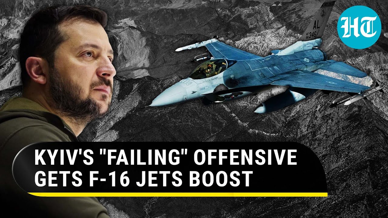 American F-16 Jets To Land In Ukraine; Zelensky Elated By Denmark & Netherlands' Decision