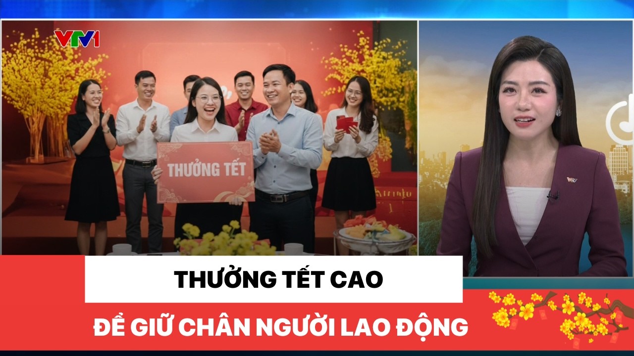Thưởng Tết cao để giữ chân người lao động