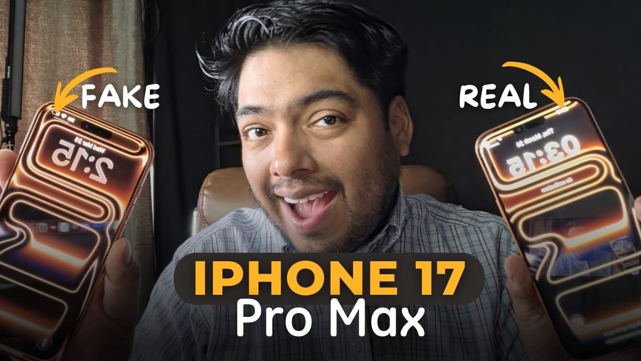 iPhone 17 Pro Max FAKE vs REAL | Gu&iacute;a completa