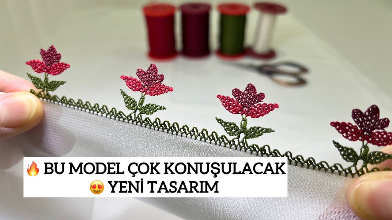 20/ 😍 Gören Hayran Kalıyor! Yeni Tasarım İğne Oyası | Amazing Needle Lace