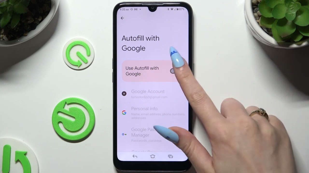 How to Disable Google Password Autofill on DORO 8100