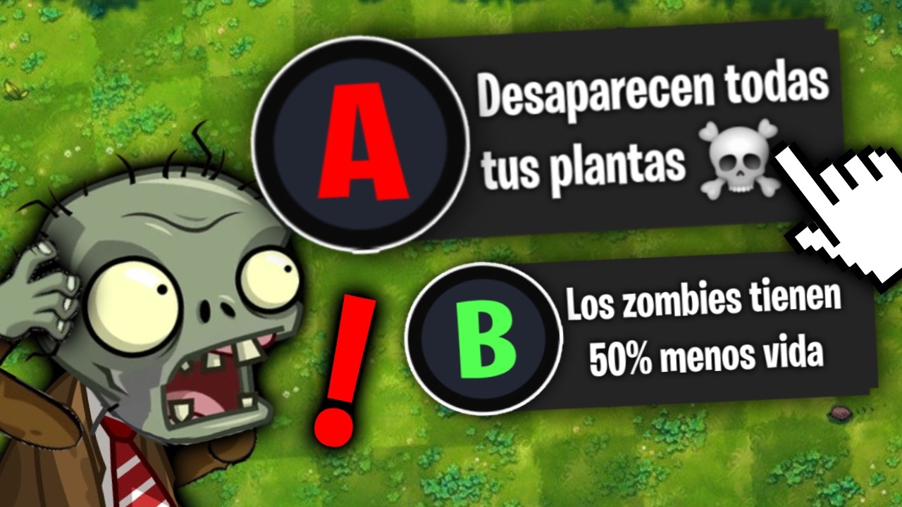 PVZ pero con TERRIBLES DECISIONES...