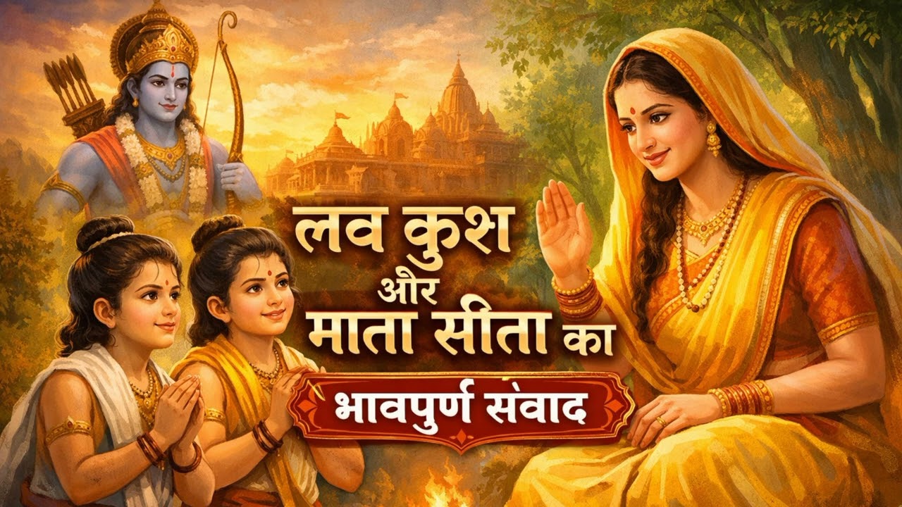 लव कुश और माता सीता का भावपूर्ण संवाद - गायिका दीपिका सिंघानिया