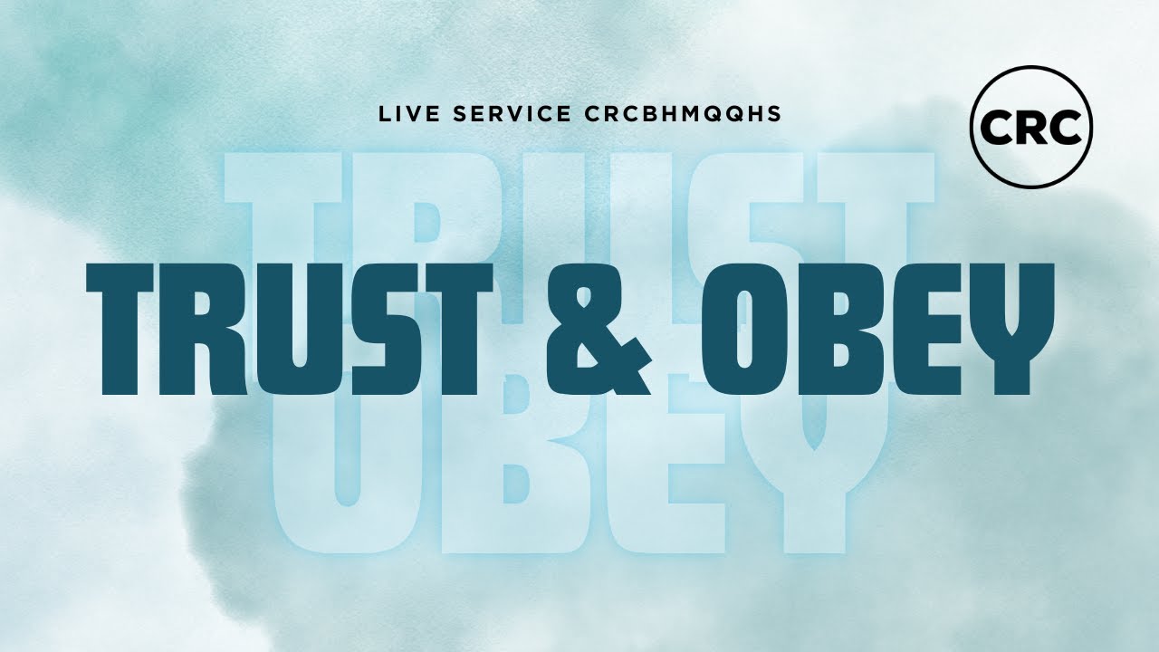 Trust And Obey | Ps James Williams | 21 December 2025