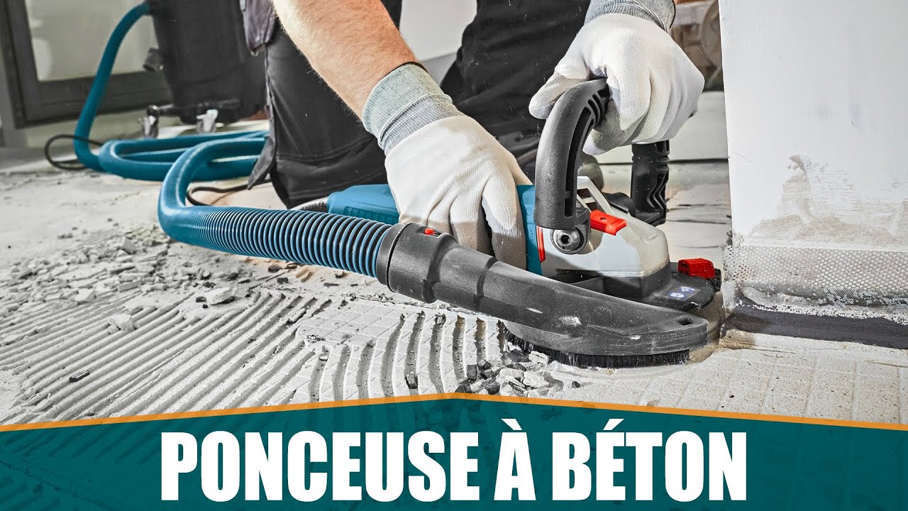 LA MEILLEURE PONCEUSE SURFACEUSE &Agrave; B&Eacute;TON &ndash; BOSCH PRO GBR 15 CAG