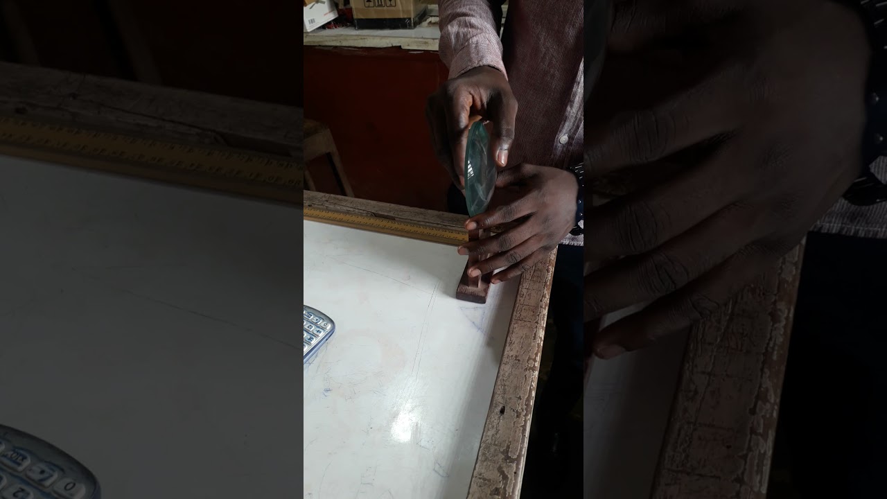 measuring focal length of a plano convex lens.