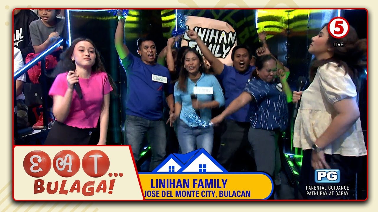 EAT BULAGA | Linihan Family, Salonga Family, at Ilagan Family sa  