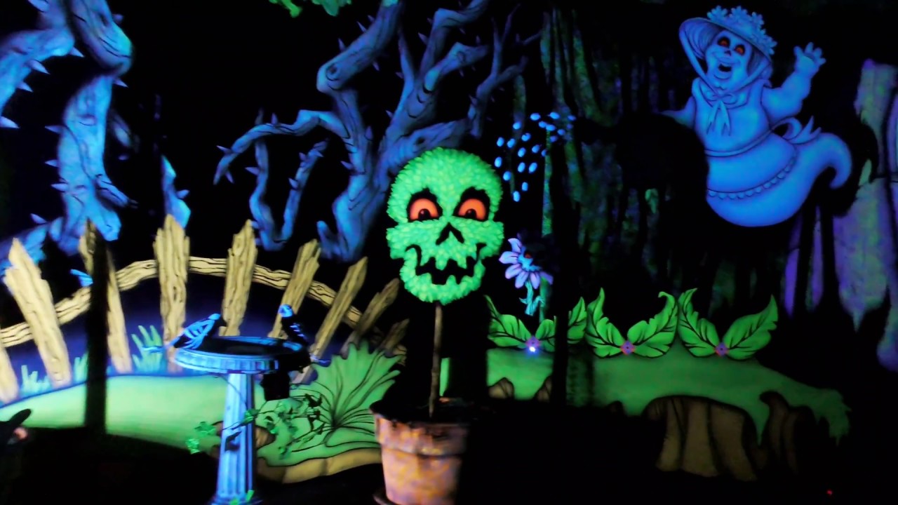 Ghost Blasters Interactive Dark Ride Attraction Complete Onboard POV at Santa Cruz Beach Boardwalk