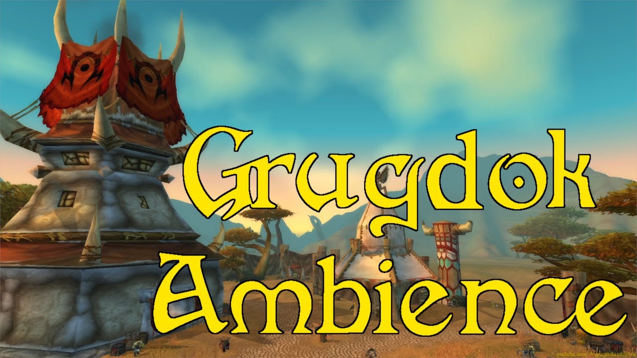 WoW Classic Ambience - Chilling With The Horde - Daytime - Level 1 to 40 Zones - No Music
