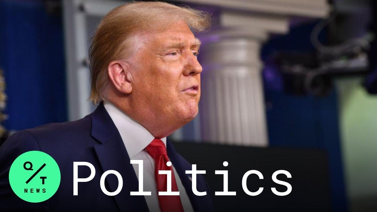 Trump Dodges QAnon Conspiracy Theory Question
