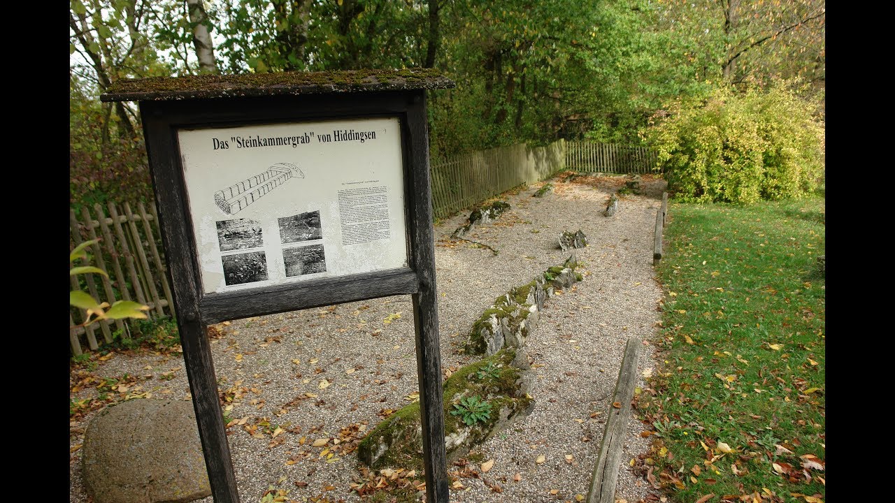 Galeriegrab/Steinkiste bei Hiddingsen - Oktober 2019