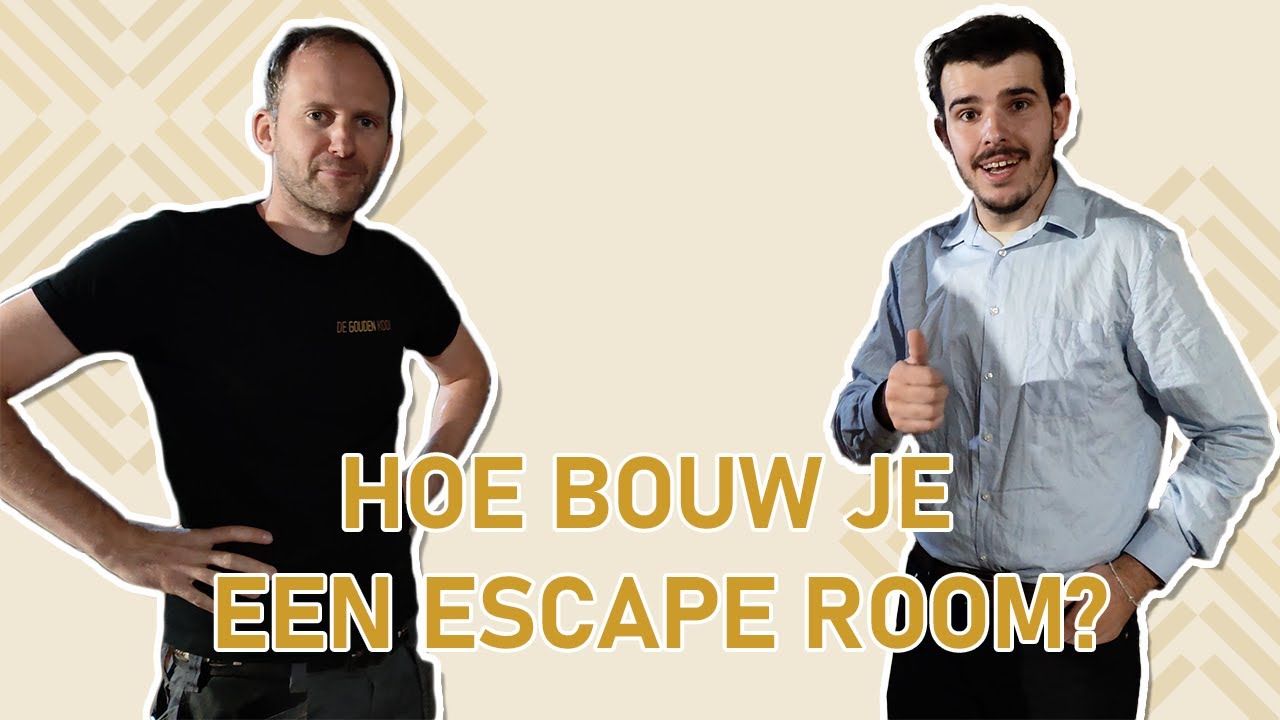 Hoe bouw je een award winnende escape room?