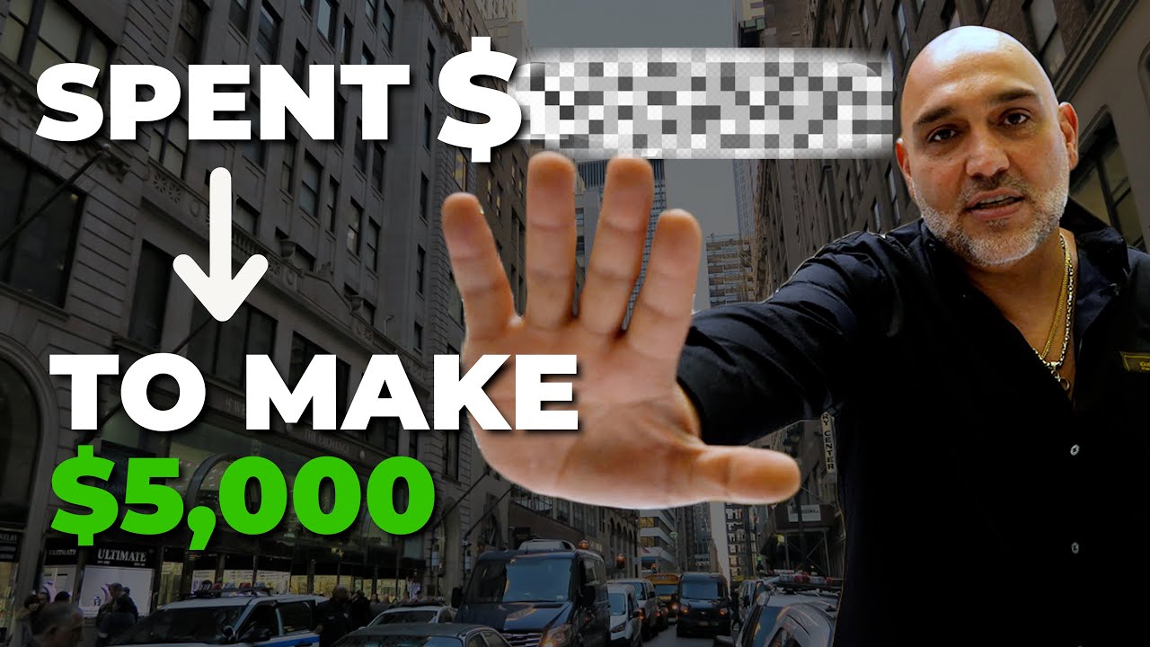 HOW MUCH DID I SPEND TO MAKE $5,000?