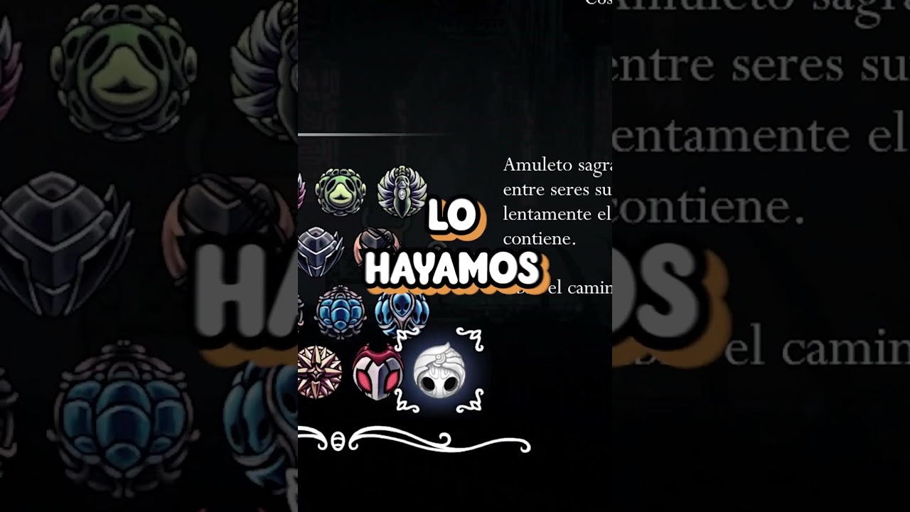 Así se puede Conseguir el Amuleto Corazón del Vacío en Hollow Knight :D 