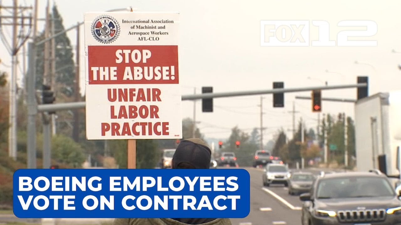 Portland Boeing employees vote on new contract