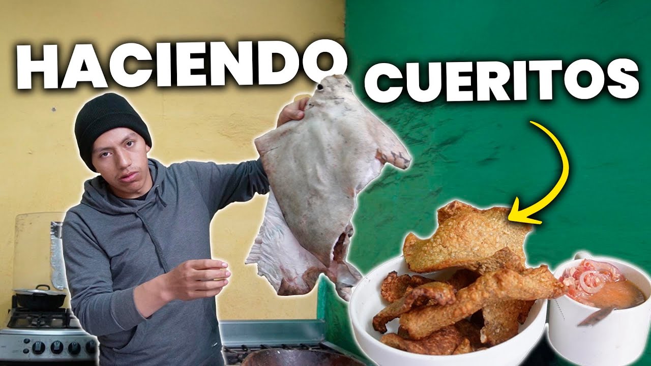 RICOS Y CRUJIENTES CUEROS de CHANCHO (de páramo) | Juvenal