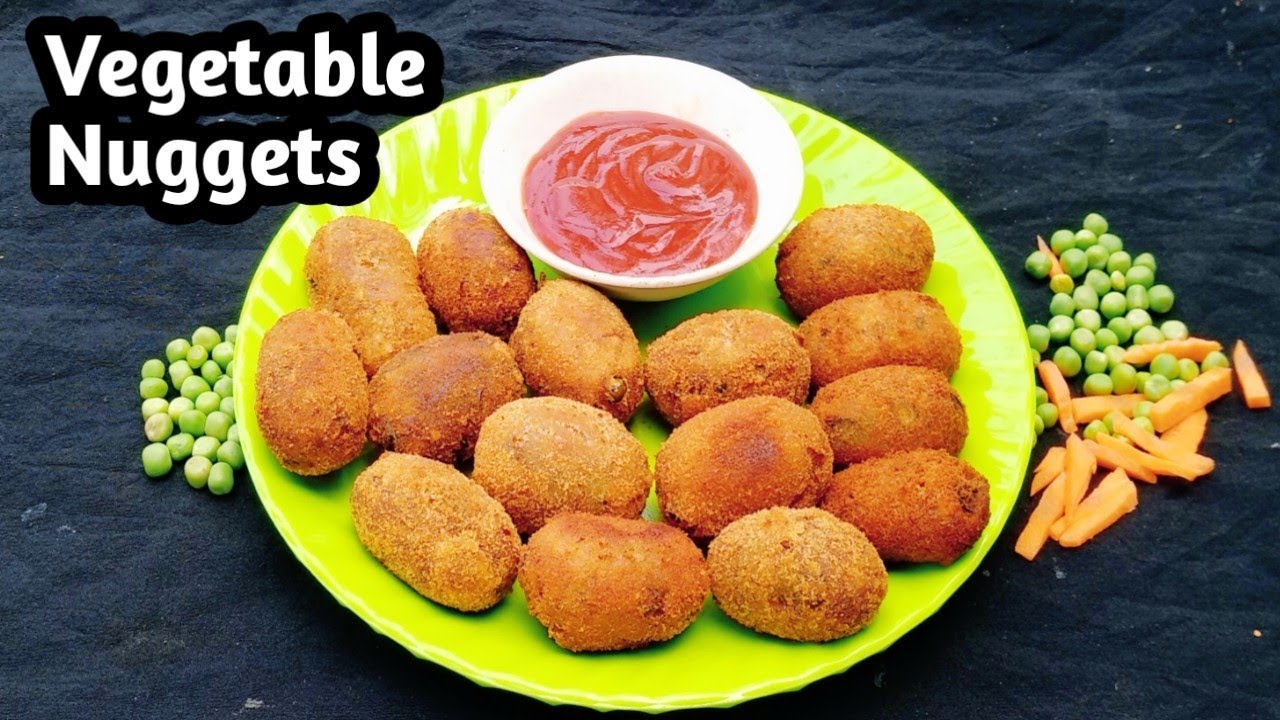 Vegetable nuggets|Crispy veggie nuggets recipe|Nuggets recipe