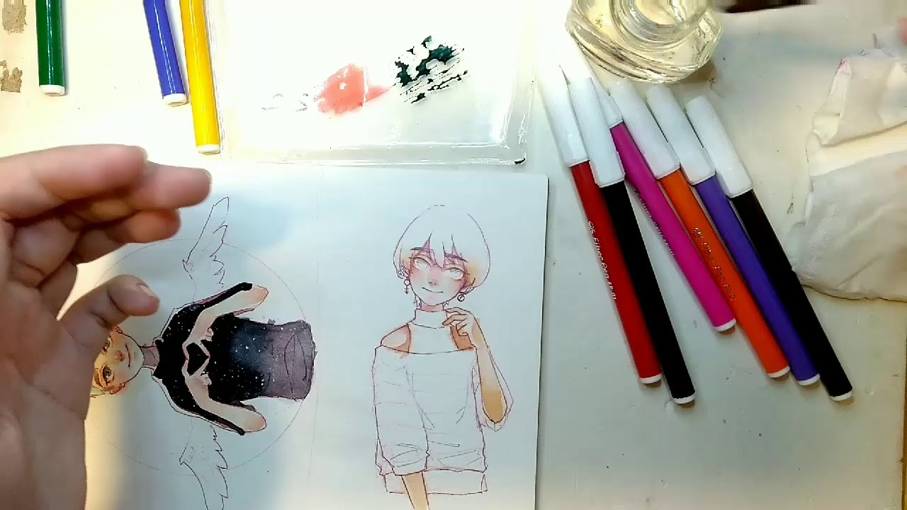 [ Water color] _ Tô màu dạ Thiên Long :))