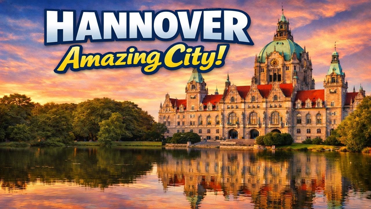 Hannover Walking Tour | City Center, Landmarks & Street Views (4K)