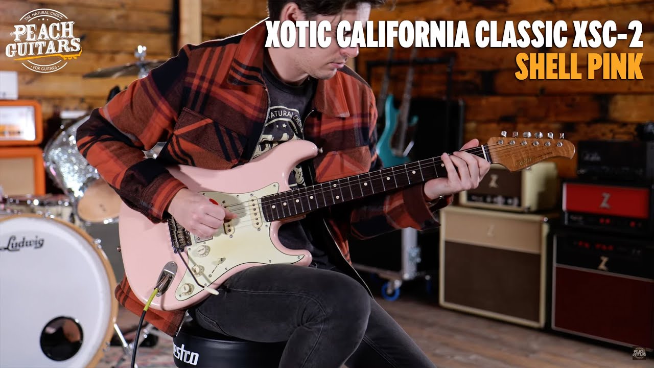 No Talking...Just Tones | Xotic California Classic XSC-2 - Shell Pink Medium Ageing
