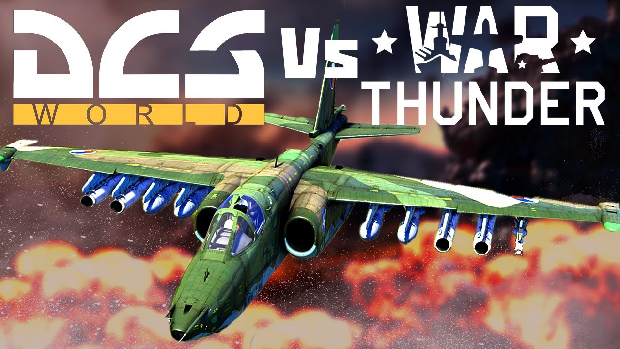 СРАВНЕНИЕ Су-25 в WAR THUNDER и в DCS WORLD