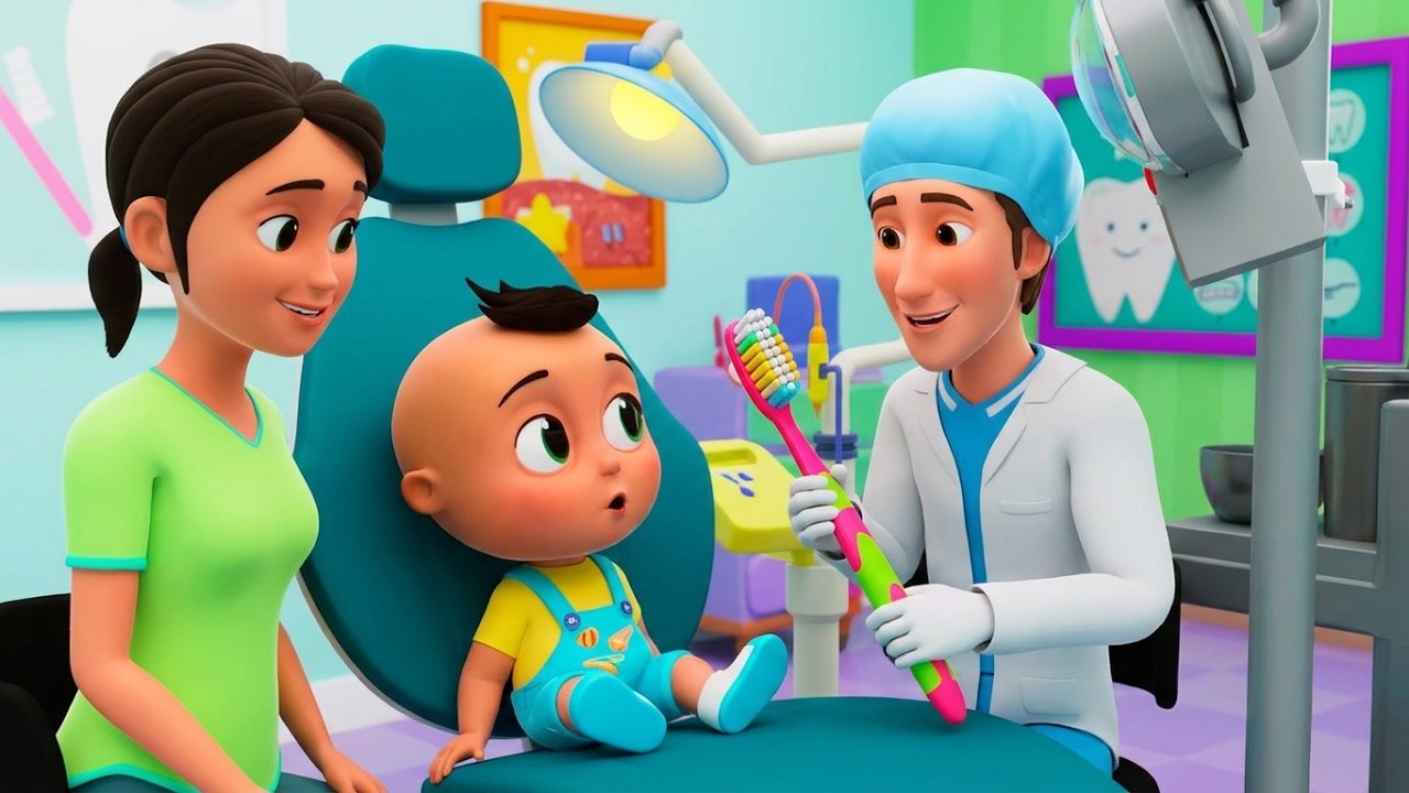 Le Dentiste 🦷👨🏻&zwj;⚕️ Chanson &Eacute;ducative pour Enfants + Comptines Amusantes | Baby Berry en Fran&ccedil;ais