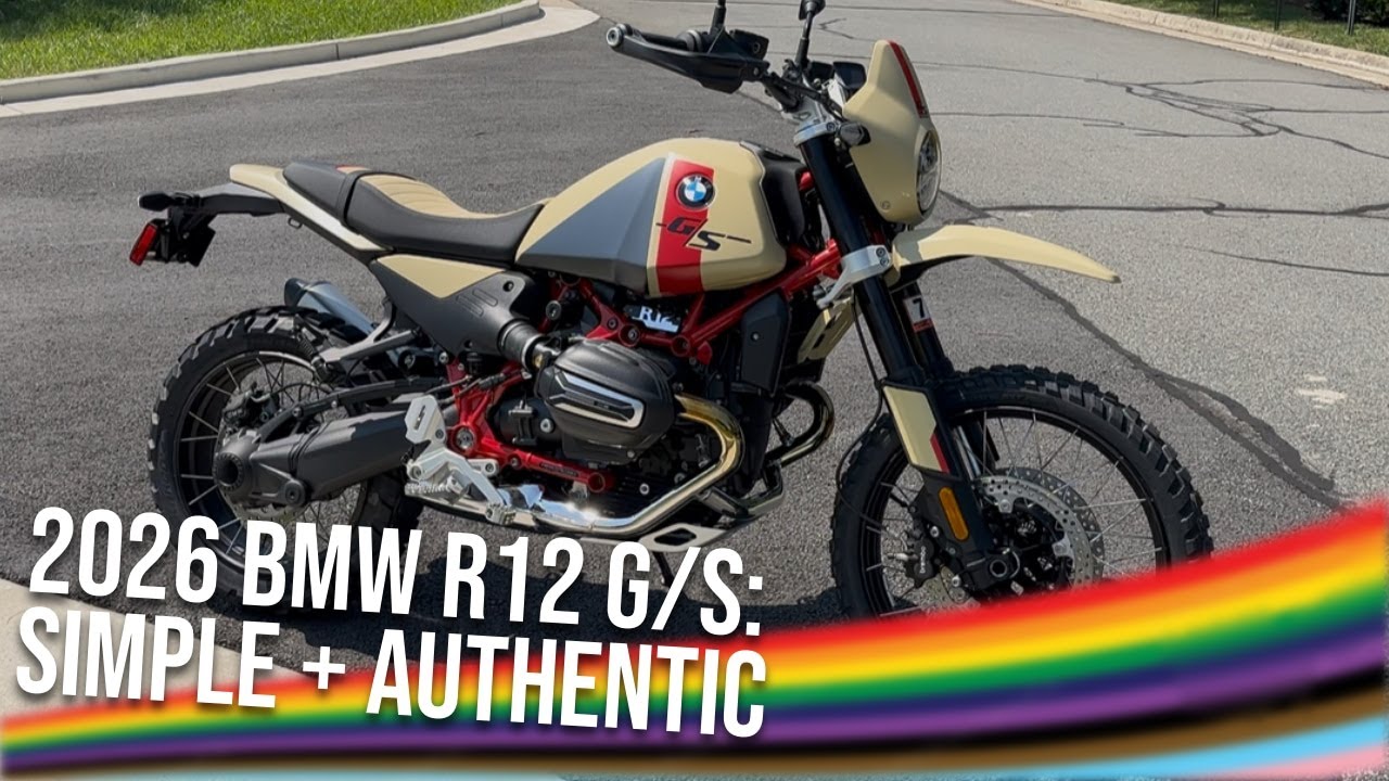 The 2026 BMW R12 G/S is the Most Authentic GS On Sale Today! First Ride Review