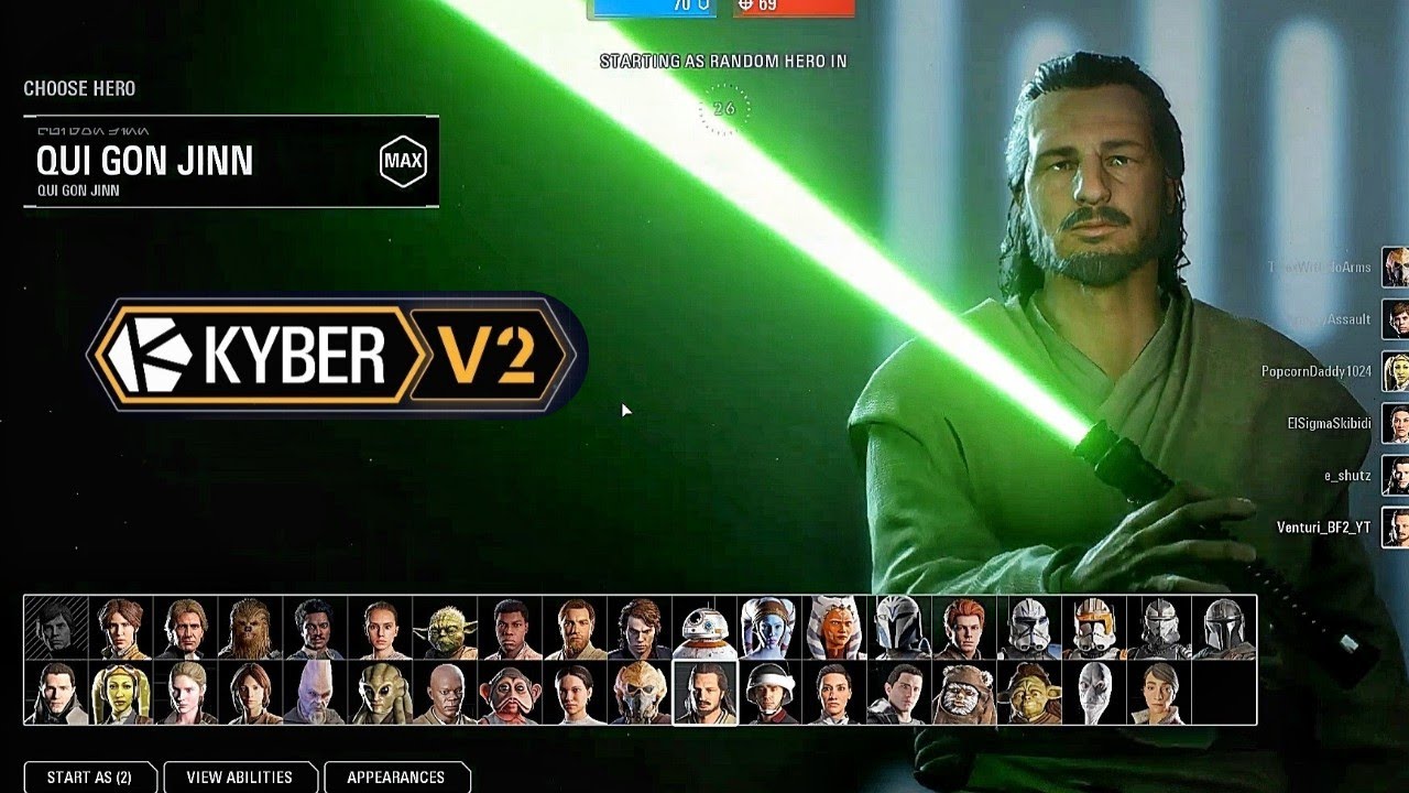 NEW HERO QUI-GON JINN HAS JUST LANDED! (BATTLEFRONT EXPANDED) - Star Wars Battlefront 2