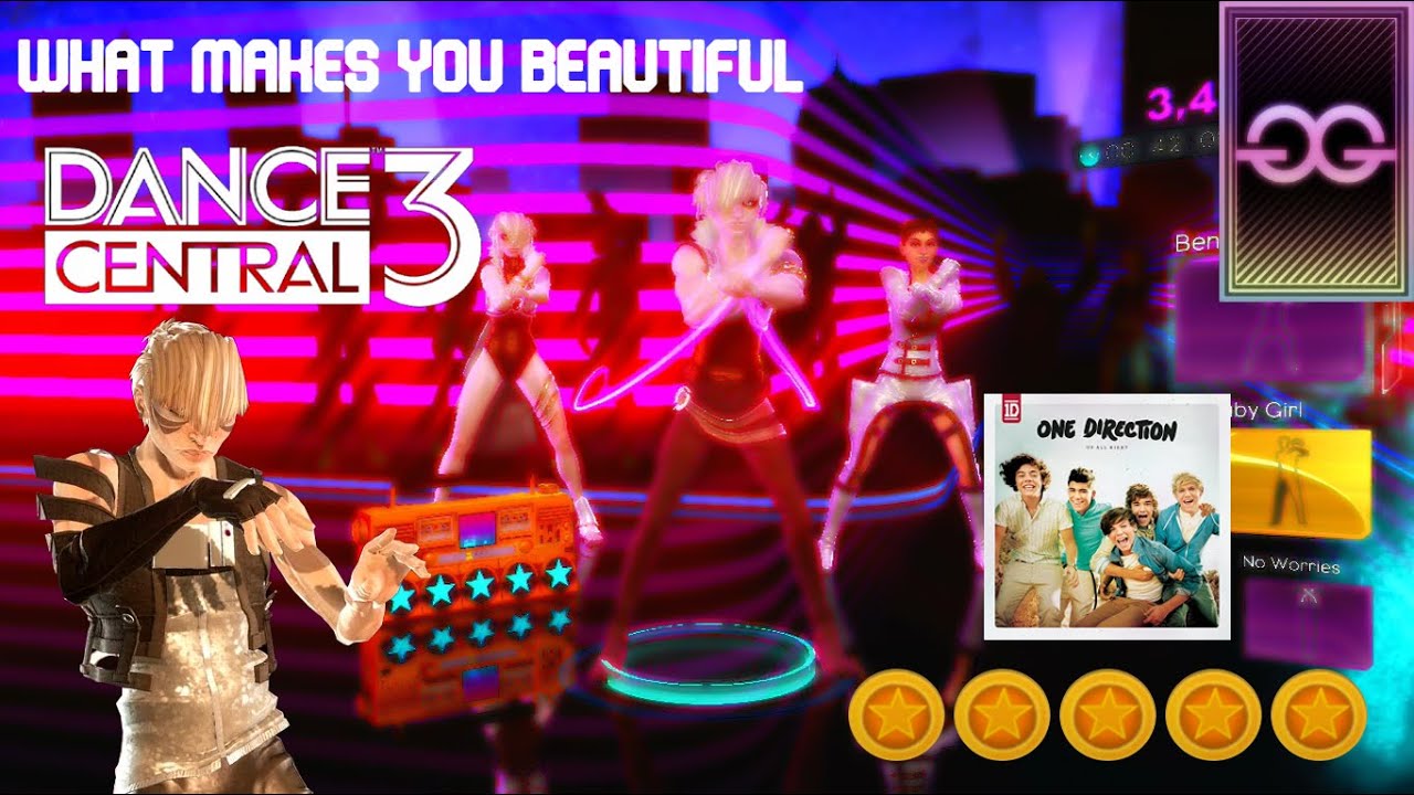 What Makes You Beautiful - Dance Central 3 / Hard / Gold Stars / DC3 DLC