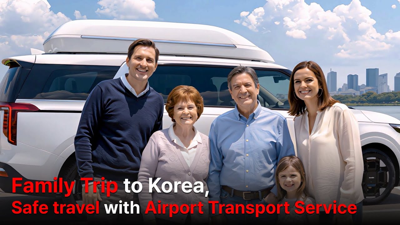 Family trip to Korea -Korea's No.1 LOTTE rent-a-car Airport Transfer