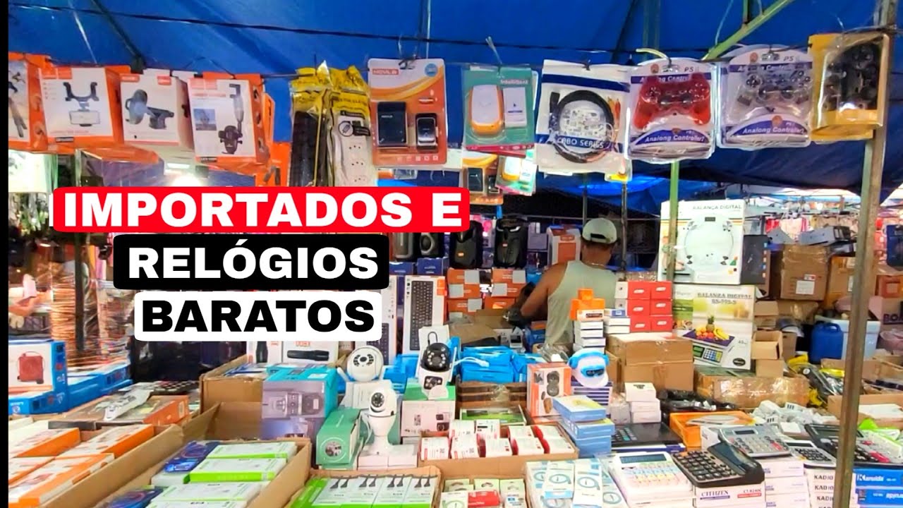 Feira do Paraguai de Caruaru Pernambuco | Mostrando Preço de Eletrônicos
