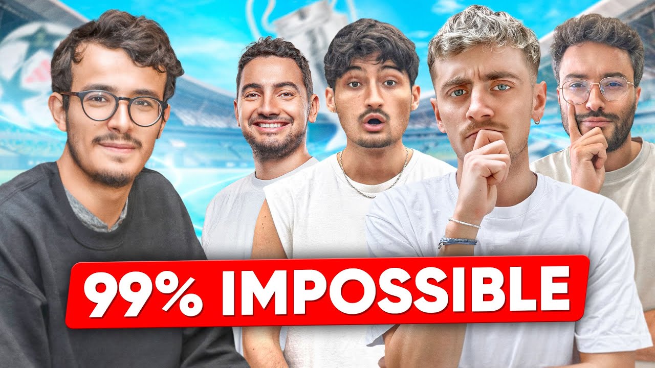 Le QUIZ FOOT le PLUS DUR ! (99% IMPOSSIBLE) Ft Paul El Kharrat, Scipion, Klemo & Billal