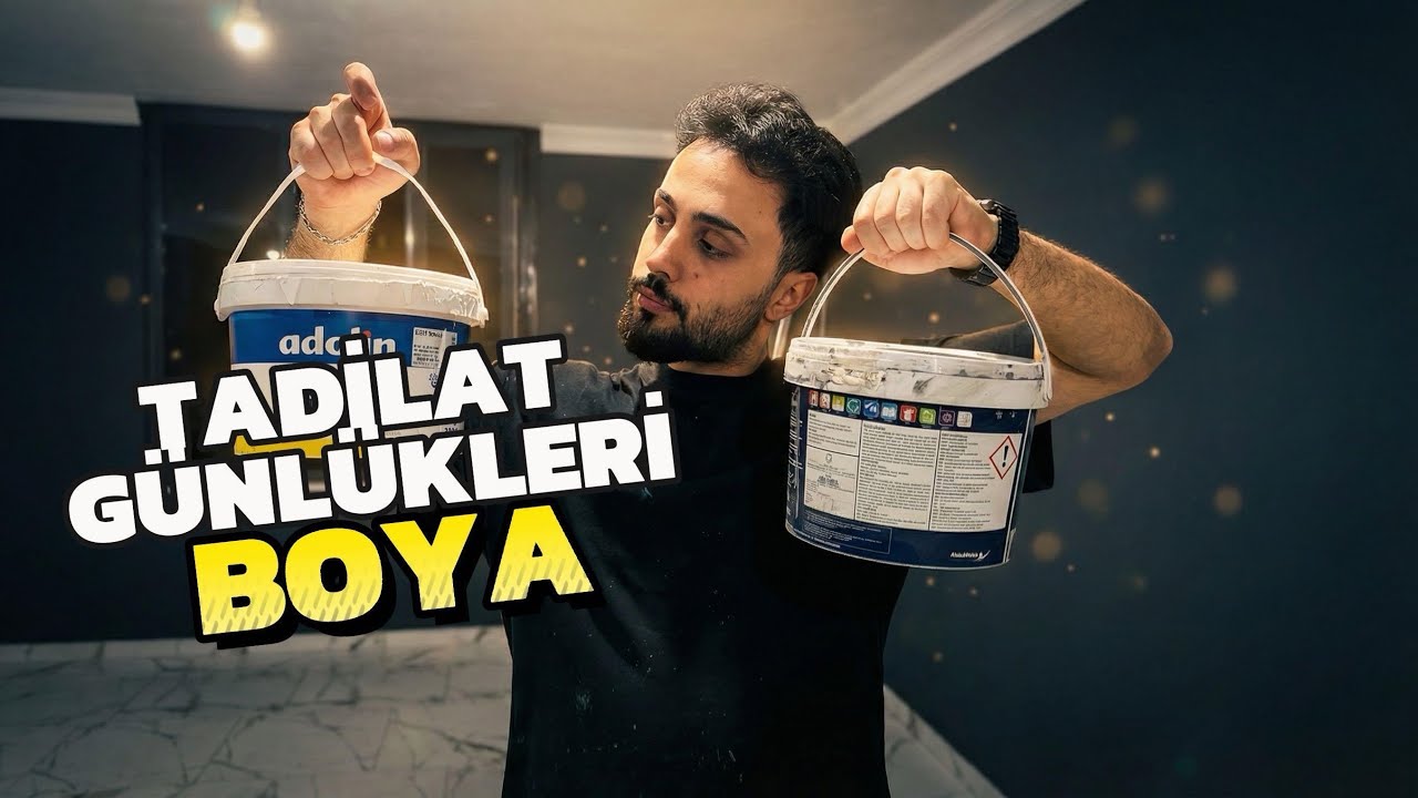 Yeni Evimi ve Stüdyomu Boyuyorum | Tadilat Günlükleri