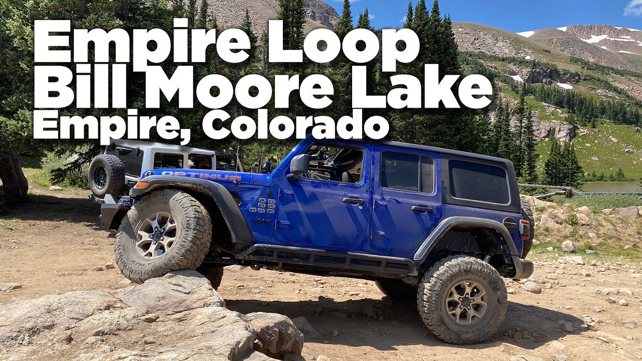 Journey to a high mountain lake - Bill Moore Lake / Red Elephant Hill