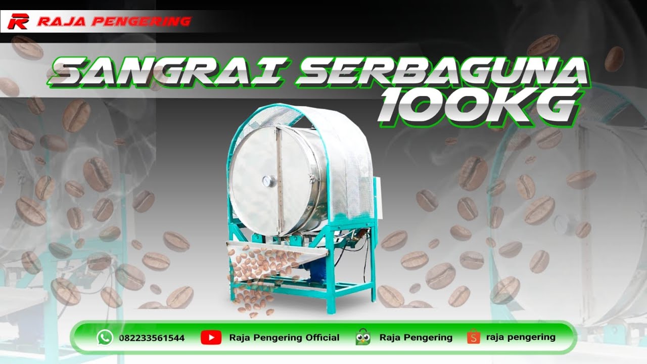 MESIN SANGRAI MODERN UNTUK KALIAN PENGUSAHA MUDA!!!
