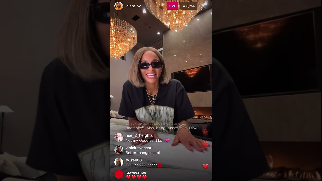Ciara on Instagram Live 03/23/23 #ciara #Dagirls