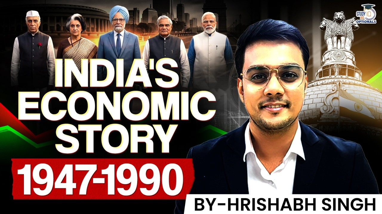 How India’s Economy Evolved Before 1991 Reforms? | Hrishabh Singh