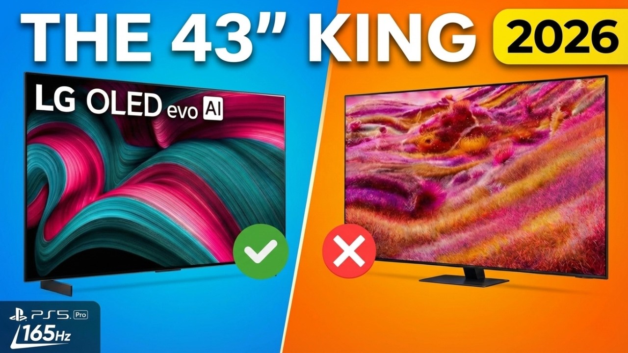 Top 5 BEST 43-inch TVs in 2026 🔥 DON&rsquo;T Buy Until You Watch This!