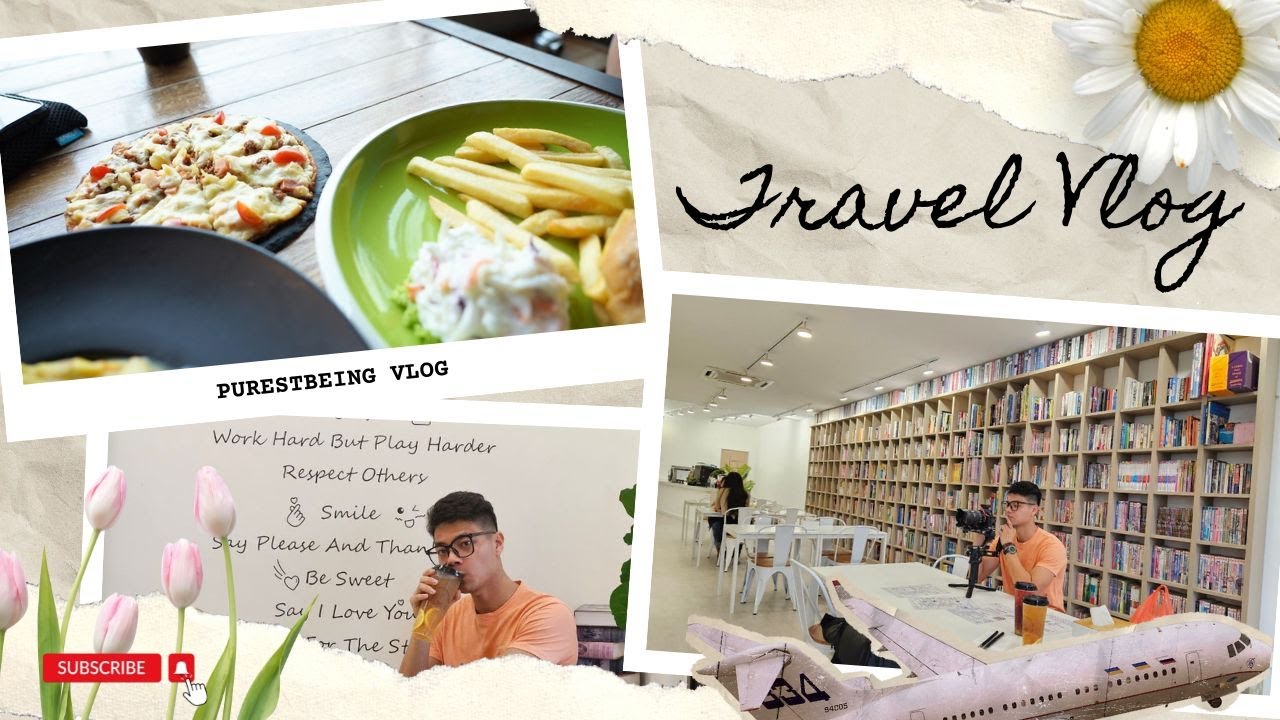 Visiting Miao Miao Vegetarian and Image Cooker Cafe (JB vlog Episode 2)