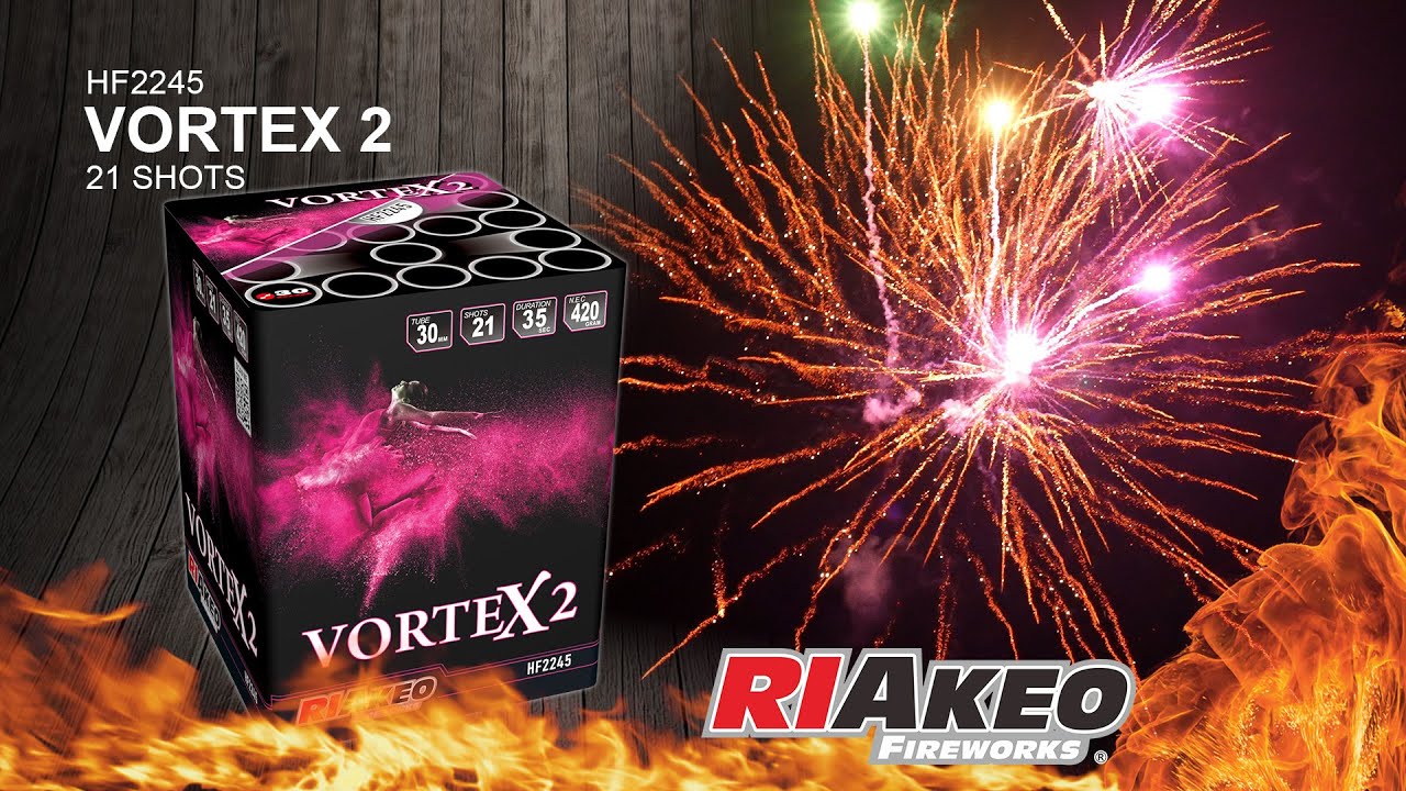 VORTEX 2  HF2245  30mm | RIAKEO FIREWORKS