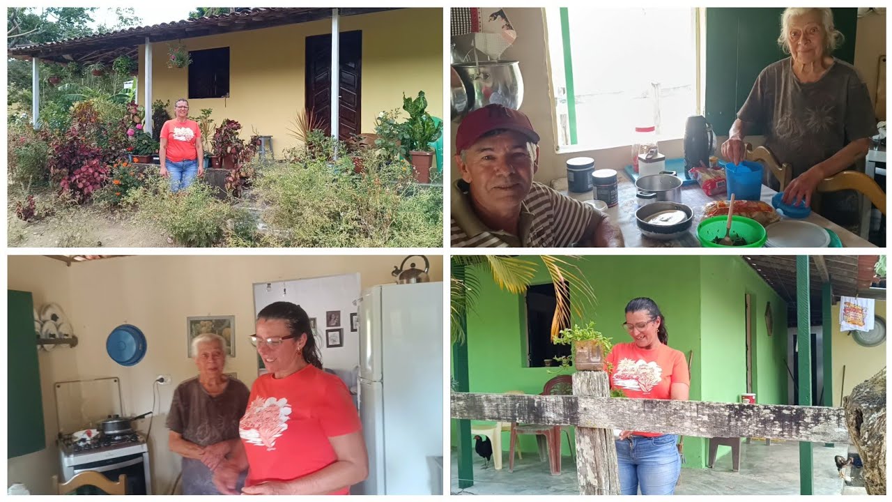 LEVEI TÂNIA PARA MATAR A SAUDADE DA CASA QUE ELA MOROU