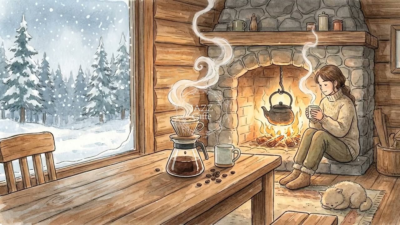 Fireside Jazz Cafe: Smooth Remixes Bringing Cozy Vibes to Your Environment