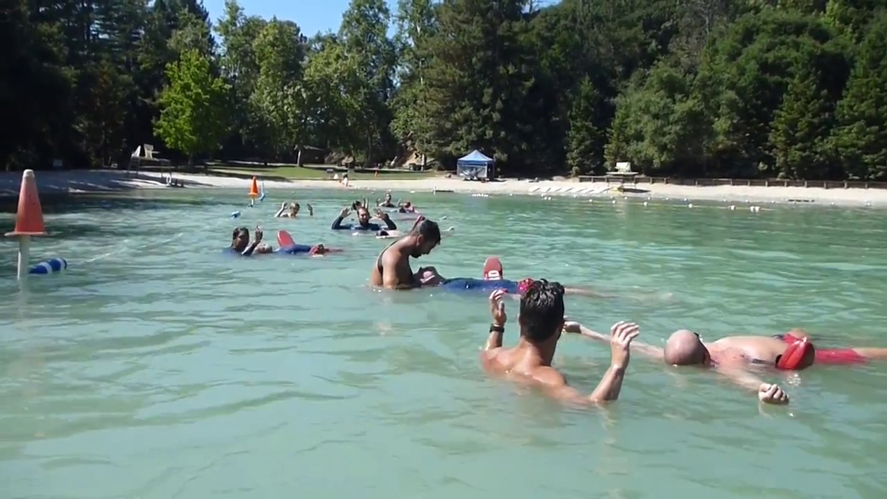 Lifeguarding Drill: Speed Drill, Face-down from the Front