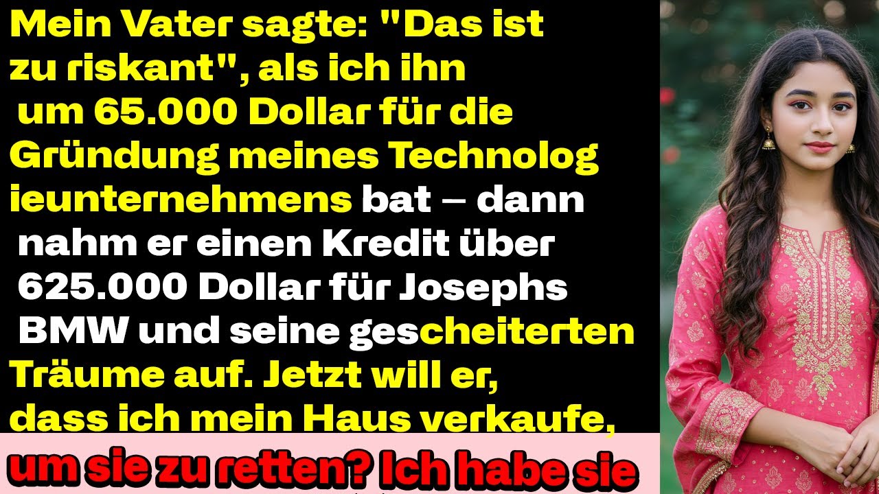 Mein Vater nannte es zu riskant – verweigerte 65.000 $, nahm dann selbst einen 625k-Deal