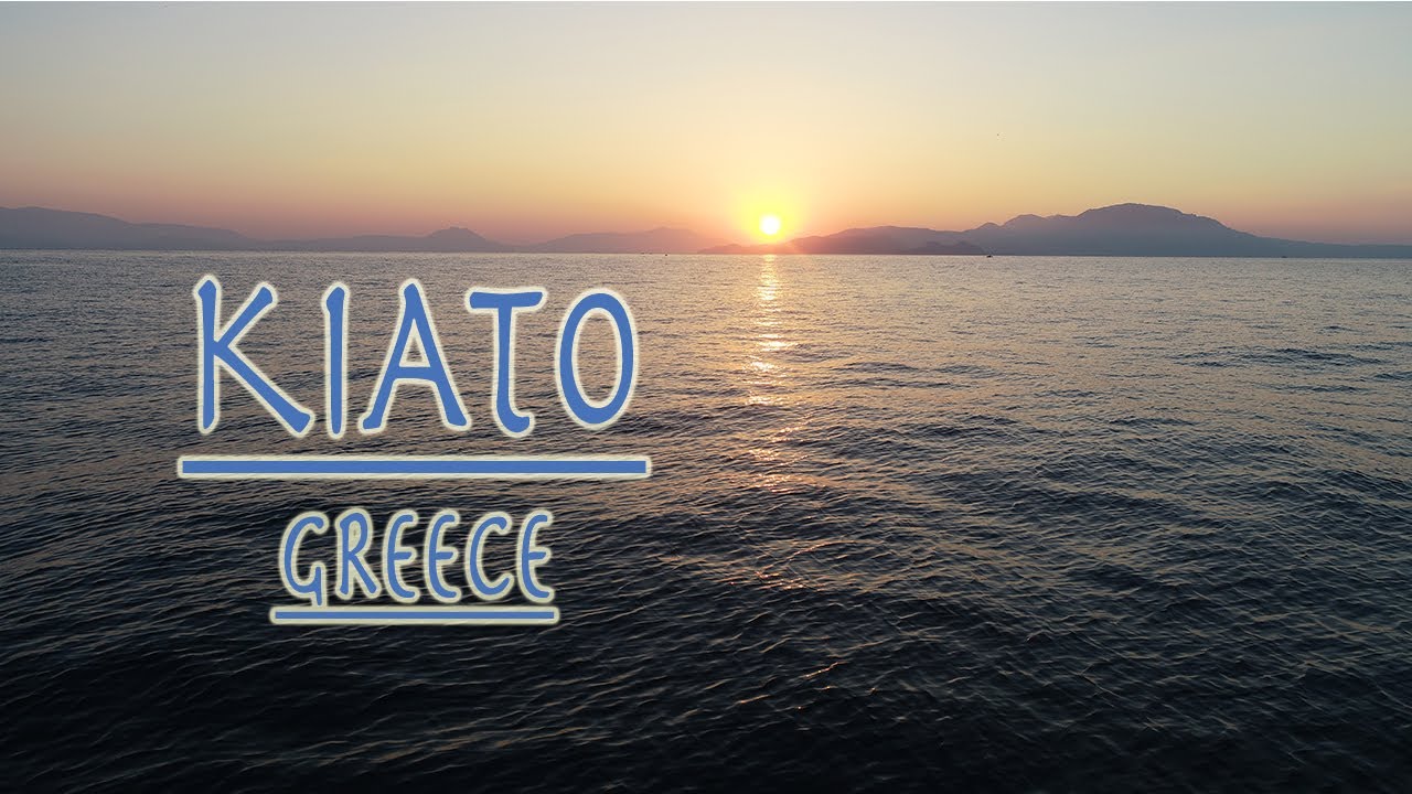 KIATO GREECE by the Corinthian Gulf.