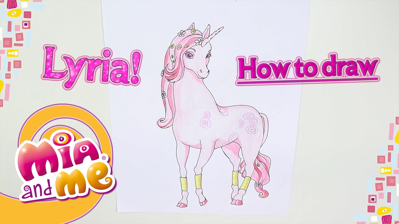 Lyria - Drawing with Mia - Mia and me