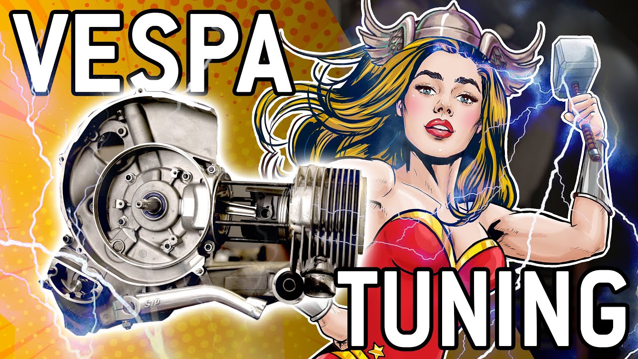VESPA Motor Tuning | 27 PS Update Vespa Rally 200 mit Quattrini 244