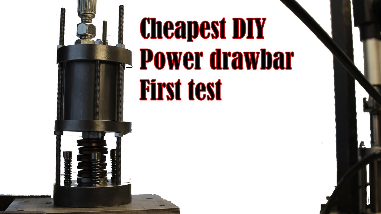 Cheapest DIY power drawbar test
