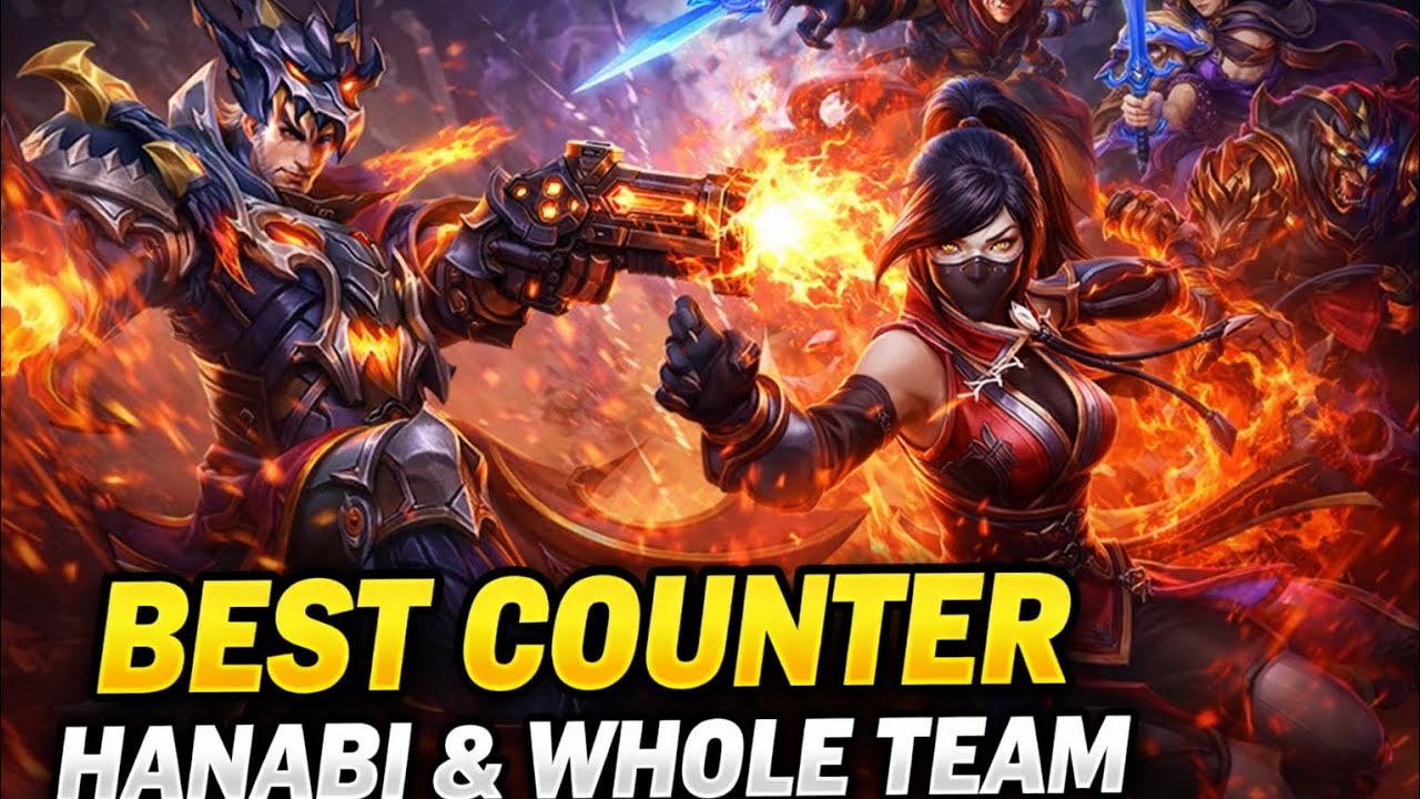 CLINT DESTROYS HANABI & HER WHOLE TEAM 😱🔥 #mlbb #mobilelegends #clintmlbb 